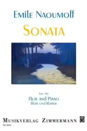 Zimmermann Naoumoff E. - Sonata - Flute & Piano | Réduction