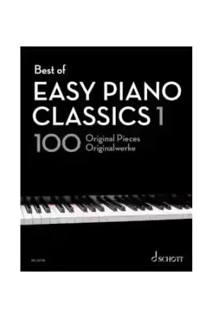 Disponible maintenant - Schott Best Of Easy Piano Classics 1
