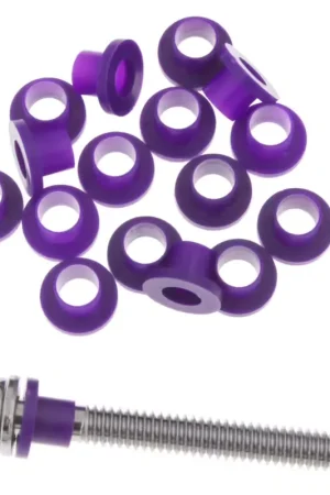 Disponible dès maintenant - Danmar TRW20P Rondelles Nylon Pour Tirants Violet X20