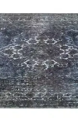 Offre limitée - Drum N Base VP130-BLU Tapis Vintage Persian 1.30 X 0.90M Antidérapant Blue