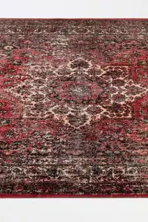 Drum N Base VPCLB-ORD Tapis Vintage Persian Club Series 1.63 X 1.42M Antidérapant Original Red - Qualité professionnelle