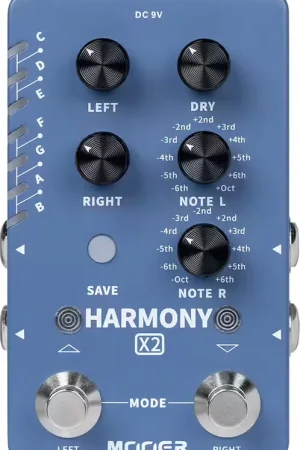Préféré des clients - Mooer Pedale Mooer Harmony X2