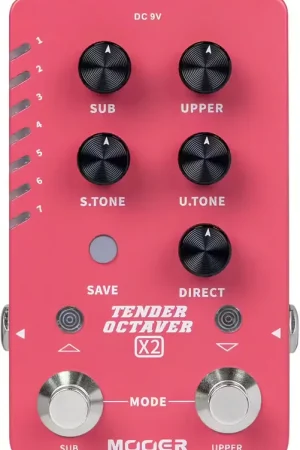 Fin de série - Mooer Pedale Mooer Tender Octaver X2