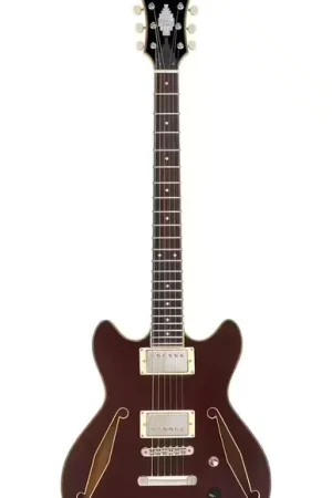 D'Angelico Excel Mini DC Tour Solid Wine | Prix promo