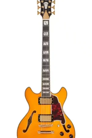 D'Angelico Excel Mini DC Vintage Natural - Stock limité