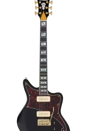 Réduction - D'Angelico Deluxe Bedford Solid Black