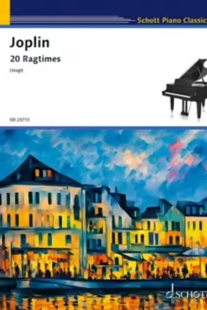 Schott Scott Joplin - 20 Ragtimes - Piano - Super prix