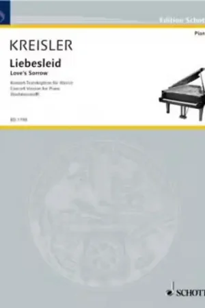 Déstockage | Schott Kreisler F. - Liebesleid (rachmaninoff) - Piano