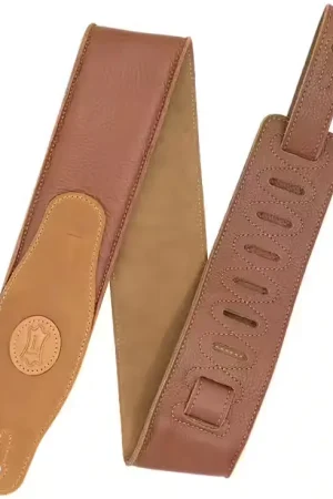Nouveau - Levys Cuir Rembourrée 7,6cm - Tan-Sand