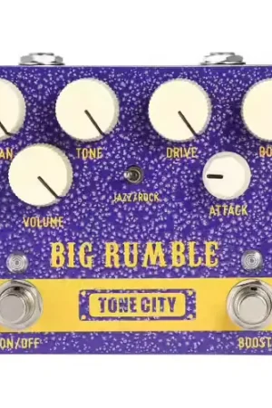 À ne pas manquer - Tone City T-D SERIES - BIG RUMBLE, PÉDALE OVERDRIVE
