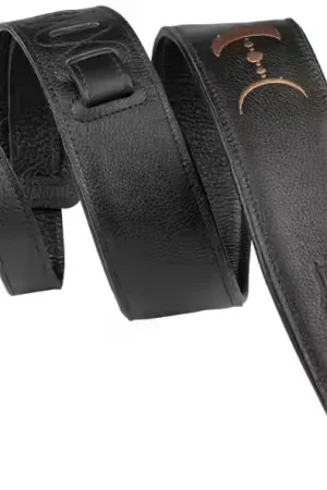 Prix promo | Levys Moon Phase - Cuir Premium Lune 6,35cm - Black-Brown