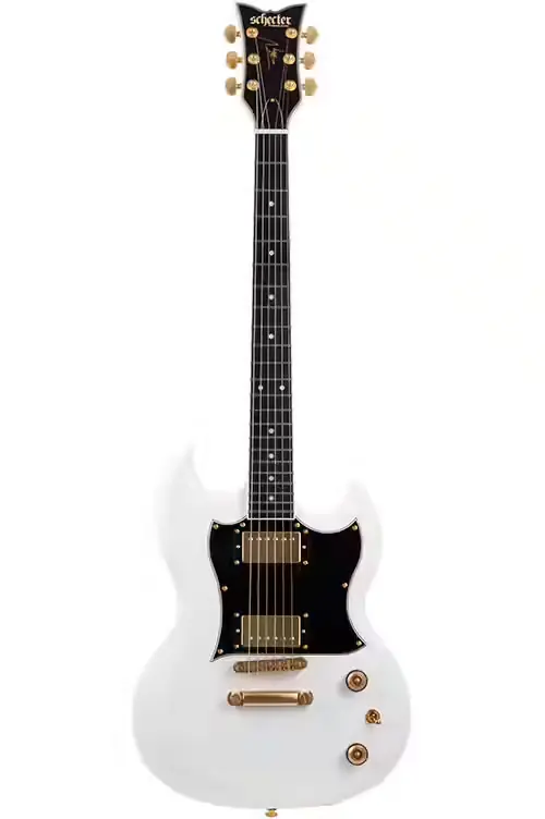 Schecter Zv-H6Llyw66D - White - Bien noté