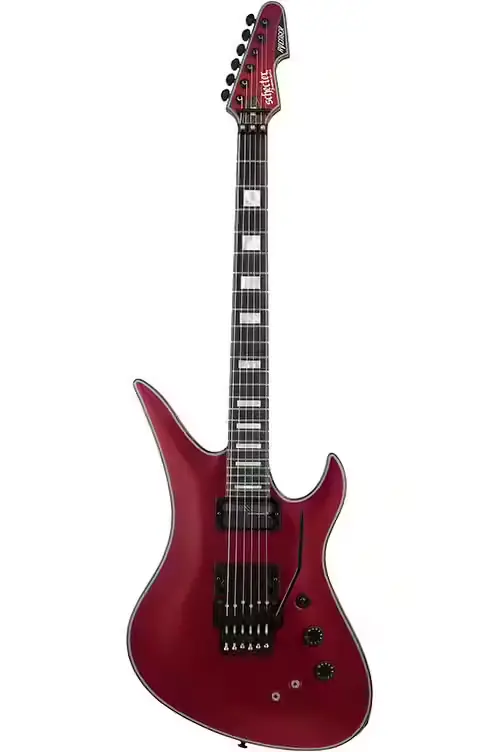 Haute qualité - Schecter Avenger Floyd Rose Micro Sustainiac Satin Candy Apple Red