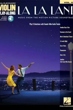 Bon prix - Hal Leonard Violin Play Along Volume 69 - La La Land + Audio En Ligne