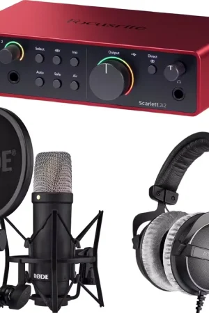 Focusrite Scarlett 2I2 Studio Pack | Prix malin