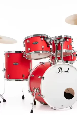 Pearl Drums Decade Maple Fusion 20 Matte Racing Red - Bon prix