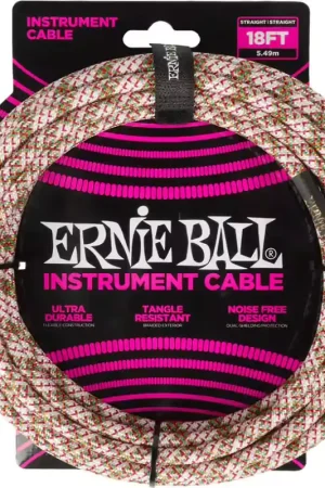 Ernie Ball Gaine Tissée 5,5M Emerald Argyle - Commandez dès maintenant