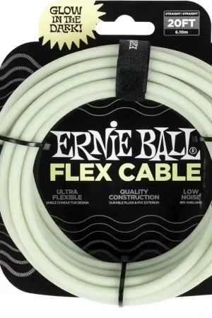 Commandez en ligne - Ernie Ball Flex 6M Phosphorescent