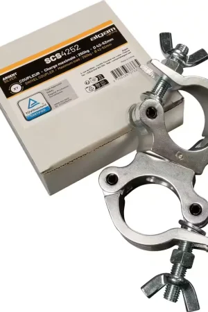 Algam Lighting Coupleur 42-52 mm 250 Kg Argent | Retour gratuit