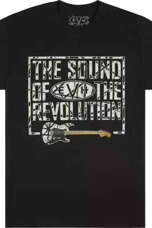 EVH "L" Revolution Tee Black - Prix promo