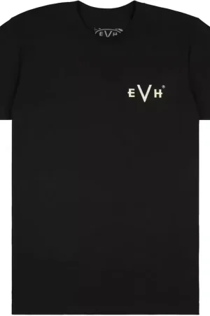 EVH "L" 5150 Iconic Tee Black - Qualité professionnelle