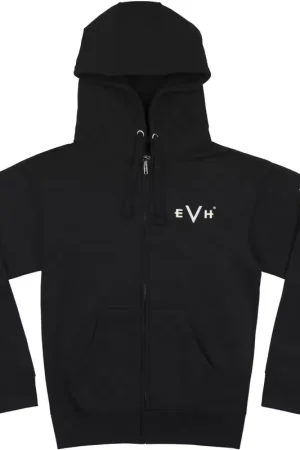 EVH "L" Evh 5150 Zip Hoodie Black | Qualité premium