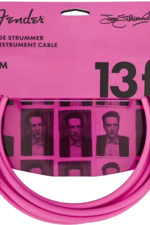 Disponible à la commande | Fender 4m Joe Strummer Instrument Cable Pink Leopard