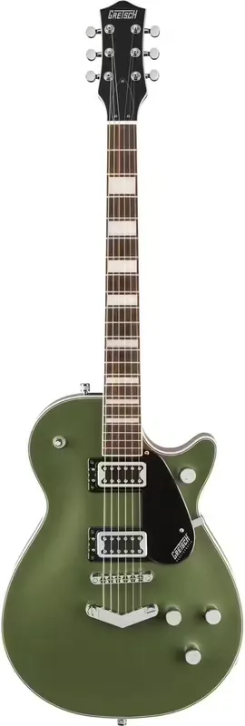 Gretsch Guitars G5220 Electromatic Jet Bt Single-Cut LRL Olive Metallic - Bientôt épuisé