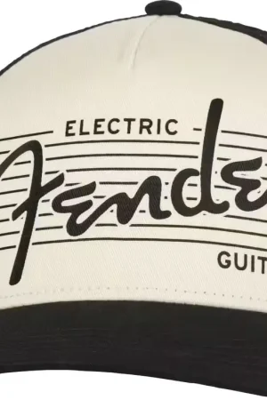 Fender Fender Electric Hat Black/cream One Size | Plébiscité par les clients
