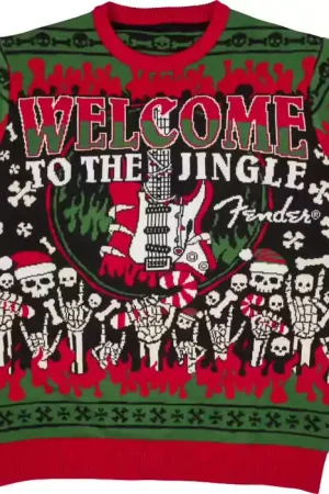 Best-seller | Fender "L" Pull moche de Noël Ugly Christmas Sweat