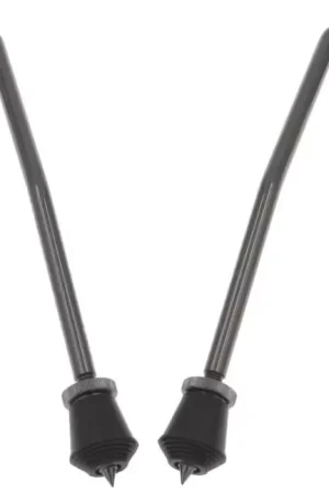 Sparedrum BDS7-105-Bk Pieds Grosse Caisse Incurvés 10.5mm X2 Noir - Direct fabricant