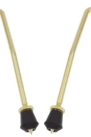 Sparedrum BDS7-105-BR Pieds Grosse Caisse Incurvés 10.5mm X2 Dore - Très bien noté