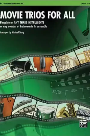 Alfred Publishing Story Michael - Movie Trios For All - Trompette | Satisfait ou remboursé