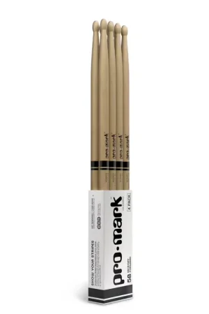Prix cassé | Pro Mark TX5BW-4P Classic Forward 5B Hickory Olive Ovale 4 Paires