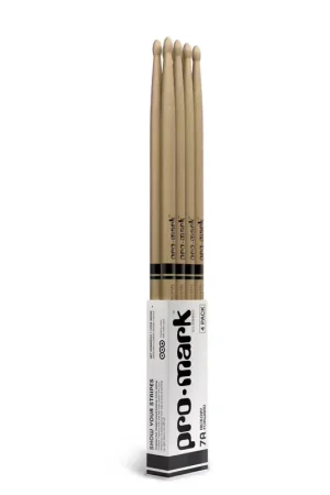 Prix réduit - Pro Mark TX7AW-4p Classic Forward 7A Hickory Olive Ovale 4 Paires