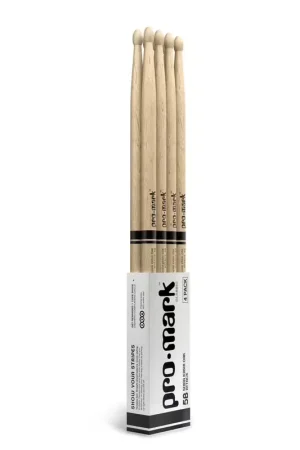 Pro Mark PW5BW-4P Classic Attack 5B Chêne Shira Kashi Olive Ovale 4 Paires | Économisez maintenant