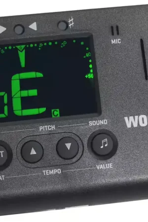 Prêt à expédier | Woodbrass MT500 Accordeur Chromatique Métronome Digital