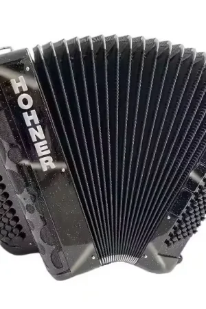 Hohner Fun Musette 96B Noir Tag Gris - Très bien noté