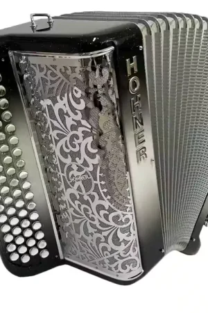 Hohner Fun Musette 96B Noir Degrade (BS) - Bonne affaire