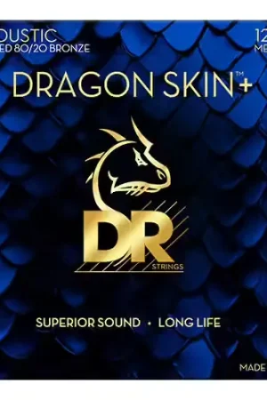 Prix spécial - Dr Strings 12-54 Dragon Skin+ Coated 80/20 Light