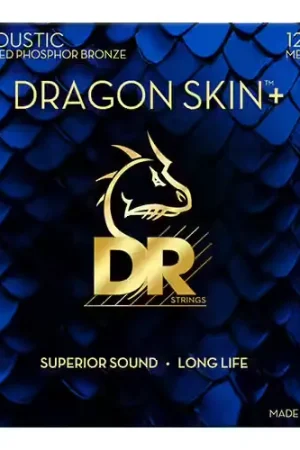 Dr Strings 12-54 Dragon Skin+ Coated Phospore Bronze Light - Satisfait ou remboursé