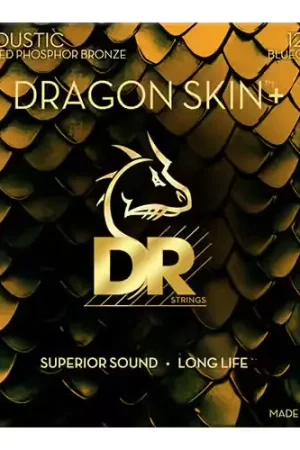 Dr Strings 12-56 Dragon Skin+ Coated Phospore Bronze Bluegrass | Excellente qualité