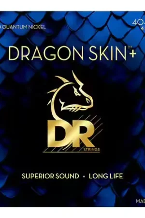 Disponible dès maintenant - Dr Strings 40-100 Dragon Skin+ Coated Light