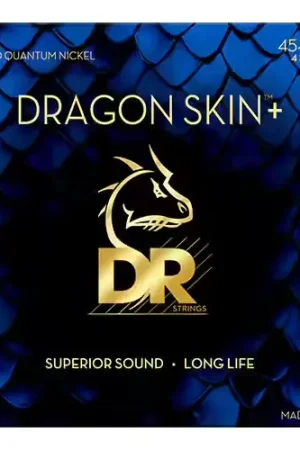 Nouveau lancement - Dr Strings 45-100 Dragon Skin+ Coated Light To Medium