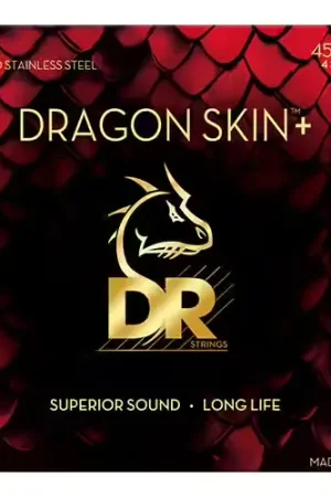 Dr Strings 45-100 Dragon Skin+ Coated Light To Medium - Best-seller