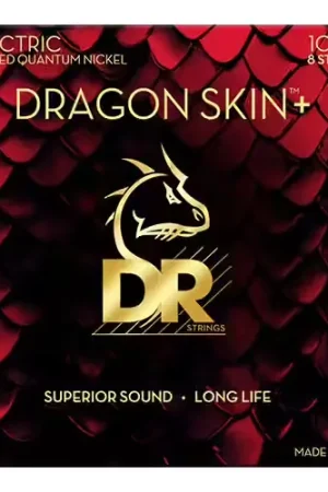 Dr Strings 10-75 Dragon Skin+ Coated 8 String Medium | Nouveauté