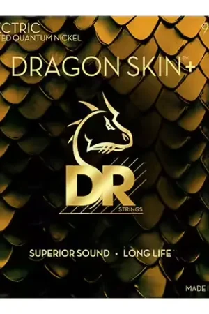 Dr Strings 9-46 Dragon Skin+ Coated Light To Medium - Tout juste arrivé