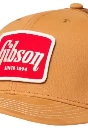 Tout juste ajouté - Gibson Accessories Canvas Trucker Tan