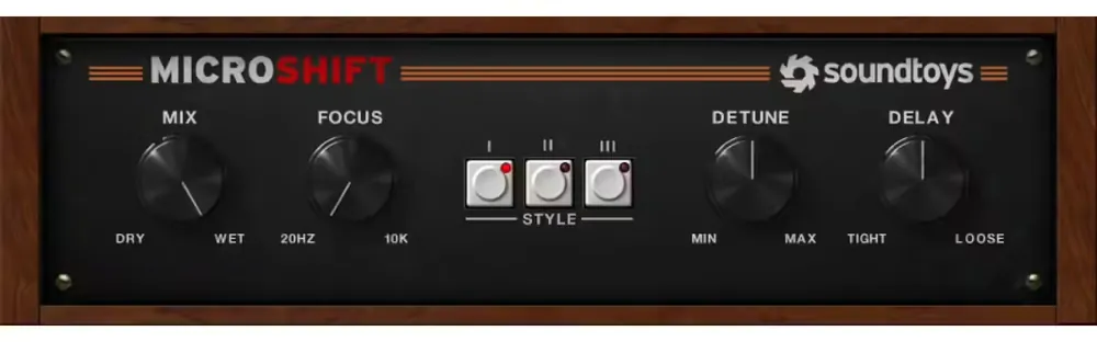 Stock presque épuisé - Soundtoys MicroShift