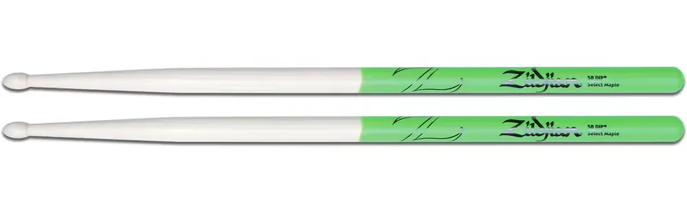 Achetez dès maintenant - Zildjian 5B Dip Green Érable